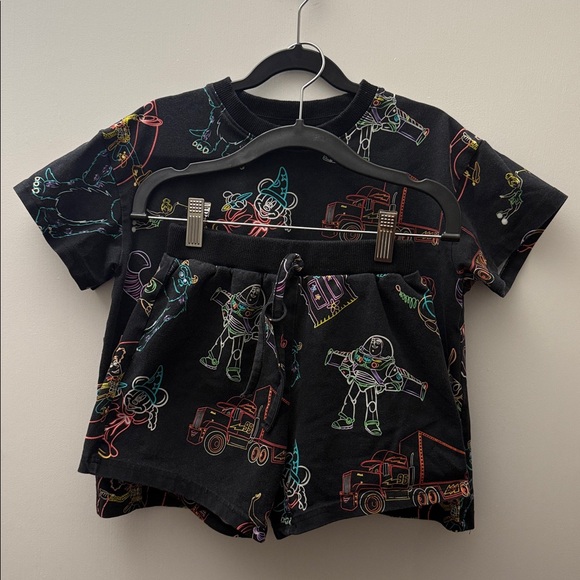 Unisex Disney Paint The Night Tee and Short Set - Picture 5 of 5